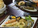 Cataplana au poisson et aux fruits de mer (cuisine portugaise)