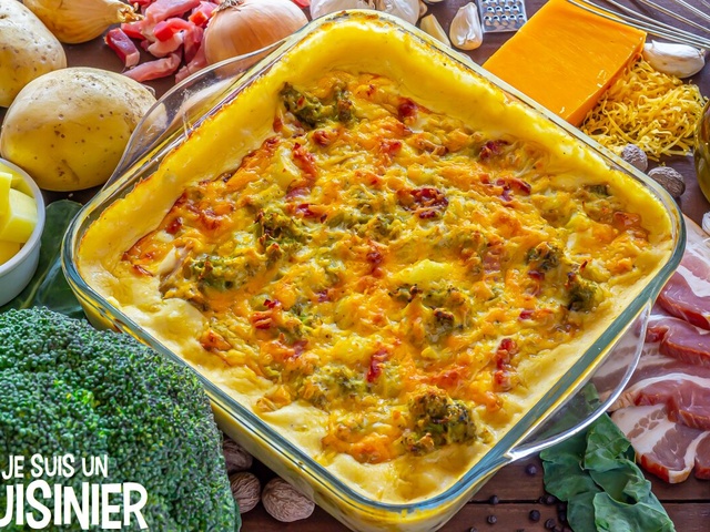 Brocolis Pomme De Terre Lardons Cookeo