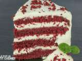 Red velvet cake (gâteau velours rouge)