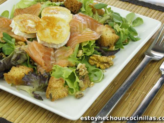 Recettes de Salade au saumon de Je suis un cuisinier
