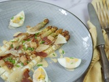 Asperges rôties sauce César