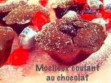 Moelleux Coeur Coulant au Chocolat et Schokobons