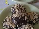 Biscuit maïzena enrobé de chocolat