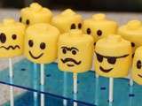 Cake pops Lego en marshmallow
