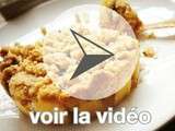 Crumble ajourés poire/banane - une recette Guy Demarle en vidéo
