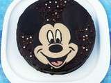 Gâteau Mickey Mouse très chocolaté
