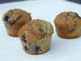 Mini muffins aux myrtilles