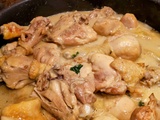 Cuisses de poulet au Muscat