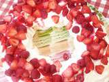 Pavlova fraises et framboises