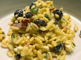 Salade d’orzo à la méditerranéenne