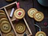 Biscuits en forme de boutons