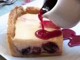 Bloody Cheesecake – Cheesecake à la cerise (et coulis de cerise)