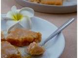 Po’e à la patate douce (gourmandise tahitienne)