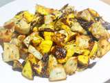Baked Pattypan Squash with Potatoes