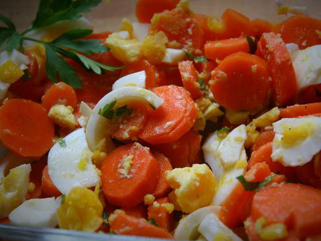 Salade de carottes râpées à l'orange, curcuma et cannelle - Recettes de  cuisine Ôdélices