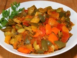 Sun vegetables stew