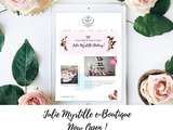 Julie Myrtille eBoutique now open