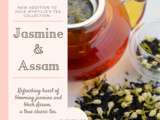 New addition to Julie Myrtille’s tea collection : Jasmine Assam tea