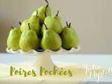 Poires pochées | Poached pears
