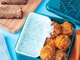 Recipe Lunchbox #2 : Falafels de courgettes au curry & barres de céréales façon Grany Smith