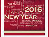Bonne Année 2016 tous nos vœux de bonheur
