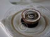 Demi-Sphère de chocolat à la glace chocolat blanc