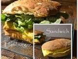 Hamburger ou Sandwich à l’omelette – Culino Versions par Eric