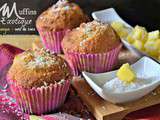 Muffins exotique – Recette muffins à la mangue et noix de coco