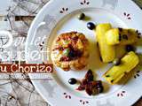 Paupiette poulet – Paupiettes farcies chorizo et polenta olives