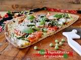 Pizza – Pizza végétarienne aux légumes bio ricotta coriandre