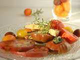 Salade de tomates anciennes bio {Terre de Crète}
