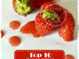 Top 10 des recettes du mois de mai 2013
