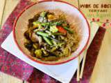 Wok boeuf – Recette du sauté de boeuf teriyaki aux légumes