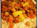Curry de Légumes aux Pois Chiches
