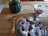 Gateau moelleux aux fraises