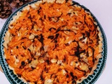 Tarte carotte poulet