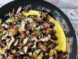 Omelette aux champignons - Kamika