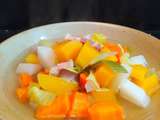Soupe de carotte, navet & butternut - Kamika