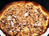 Tarte de champignons au parmesan / Plat du jour - Kamika