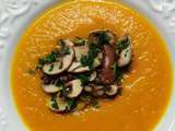 Velouté aux carottes et champignons - Kamika