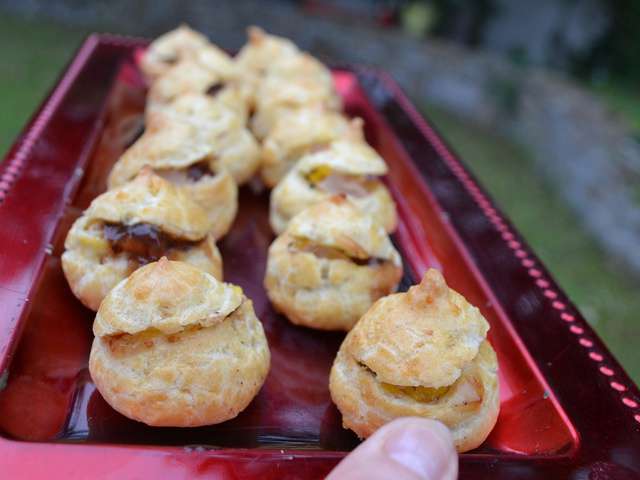 Recettes de Gougères et Foie gras