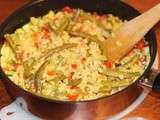 Curry de légumes de l'été indien