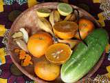 Jus de fruits et légume aux deux gingembres et curcuma, parfumé à la vanille et à l'ylang ylang