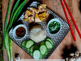 Kao mun gai: riz au poulet façon thaïe