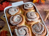 Roulés à la cannelle, les fameux cinnamon roll