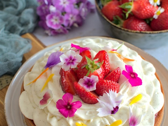 Recettes de Tarte aux Fraises de Karine Cuisine