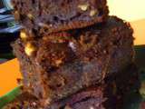 Brownies Maison Chocolat Amandes Noisettes Miel