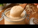 Beurre d’Avoine Maison 🥄 2 ingrédients : Sans Sucre ! Pâte à Tartiner Saine