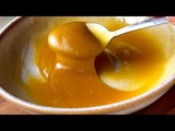 Caramel d'Huile d'Olive ! sans cuisson ! Pour vos Glaces, Desserts, Gâteaux ou Petits-déjeuners