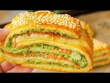 Feuilletés Croustillants et Fondants : 5 Ingrédients 😍 Recette Facile | Brocoli Saumon
